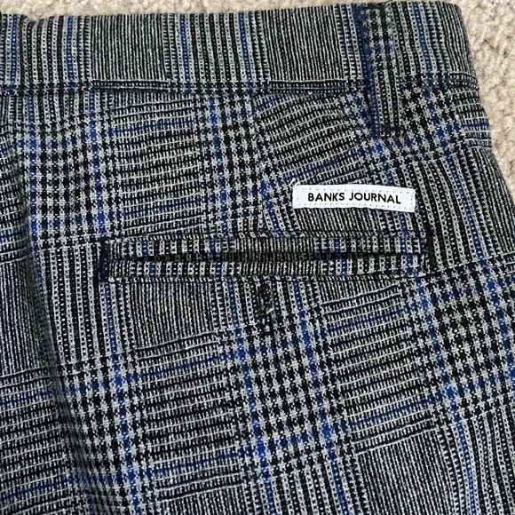 BANKS JOURNAL Downtown Check Pant size 32 - Picture 5 of 5